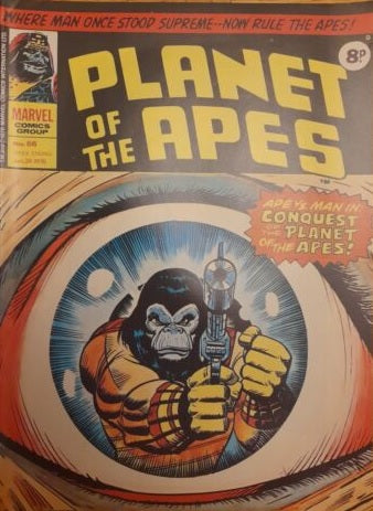 Planet of the Apes #66 - Marvel Comics - 1976