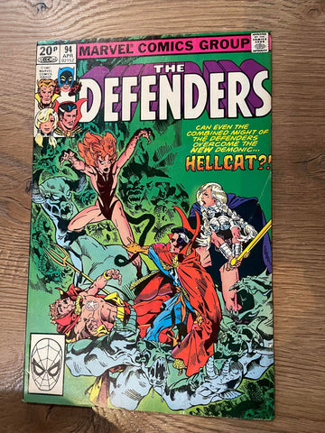 The Defenders #94 -  Marvel Comics - 1981 - Back Issue - 1st Gargoyle