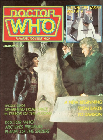 Doctor Who Magazines #60 - Marvel Comics - 1982