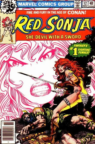 Red Sonja #12 - Marvel Comics - 1978