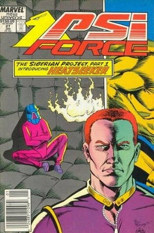 PSI Force #27 - Marvel Comics - 1988