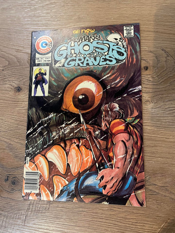 The Many Ghosts of Dr Graves #54 - Charlton Comics - 1975