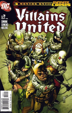 Villains United #3 (of 6) - DC Comics - 2005