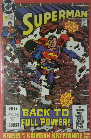 Superman #50 - DC Comics - 1990