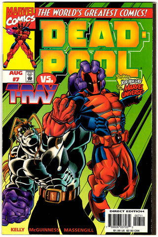 Deadpool #7 - Marvel Comics - 1997