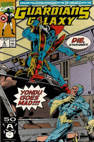 Guardians Of The Galaxy #8 - Marvel Comics - 1991