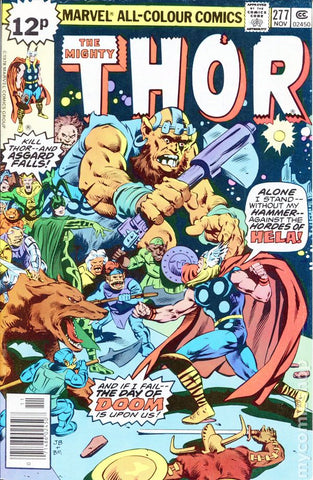 Mighty Thor #277 - Marvel Comics - 1978 - Pence Copy