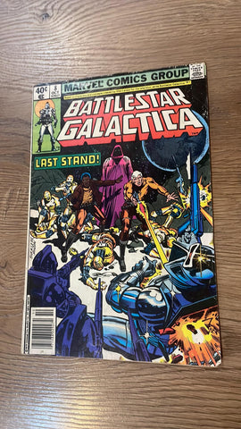 Battlestar Galactica #8 - Marvel Comics - 1979