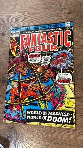 Fantastic Four #152 - Marvel Comics - 1974