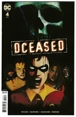 DCeased #4 - DC Comics - 2019 - Cardstock Horror Variant