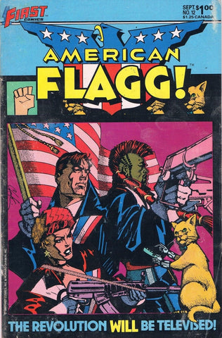 American Flagg! #12 - First Comics - 1984