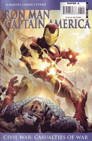 Civil War - Casualties of War: Iron Man/Captain America - Marvel Comics - 2007