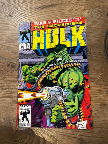 Incredible Hulk #390 - Marvel Comics - 1992
