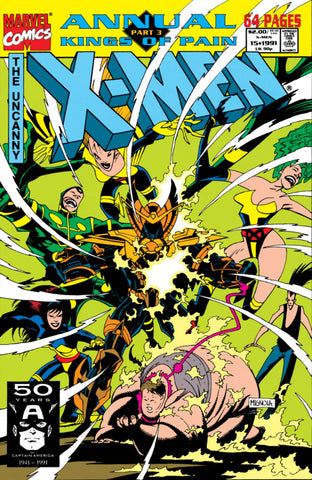 X-Men Annual #15 - Marvel Comics - 1991