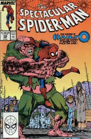 Spectacular Spider-Man #156 - Marvel Comics - 1989