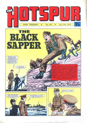 The Hotspur #613 - British UK Paper Comic - June 17th 1971