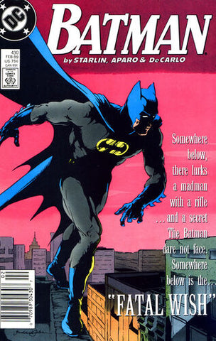 Batman #430 - DC Comics - 1988