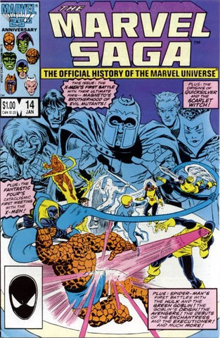 Marvel Saga #14 - Marvel Comics - 1987
