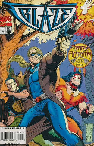 Blaze #5 - Marvel Comics - 1994