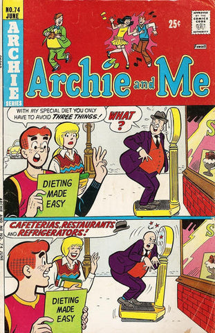 Archie And Me #74 - Archie Comics - 1975