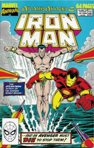 Iron Man Annual #10 - Marvel Comics - 1989