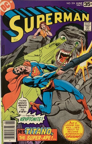 Superman #324 - DC Comics - 1978