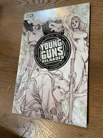 Young Guns Reloaded Sketchbook - Marvel Comics - 2006