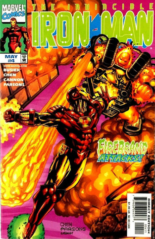 Invincible Iron Man #4 - Marvel Comics - 1998