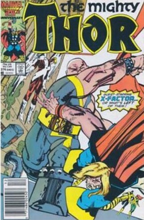 Mighty Thor #374 - Marvel Comics - 1986