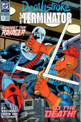 Deathstroke The Terminator #4 - DC Comics - 1991