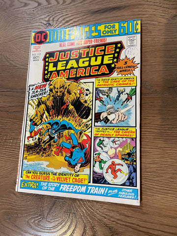 Justice League of America #113 - DC Comics - 1974 - Back Issue