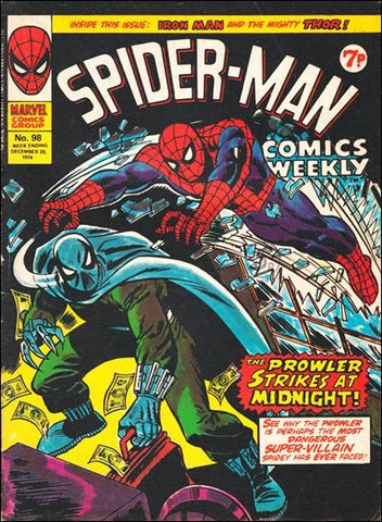 Spider-Man Comics Weekly #98 - Marvel Comics / British - 1974