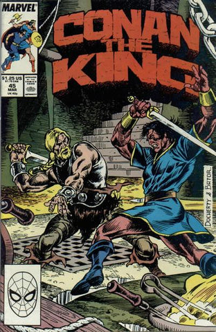 Conan The King #45 - Marvel Comics - 1988
