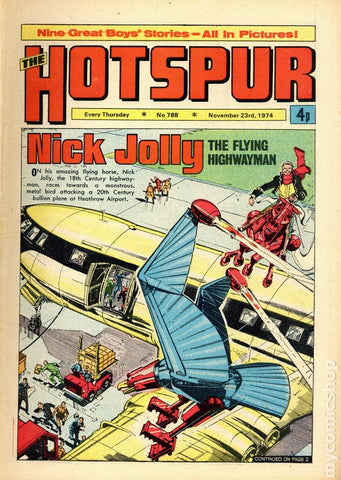 Hotspur Comic #788 - British Comic - 23rd Nov. 1974