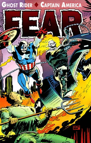 Ghost Rider / Captain America : Fear #1 - Marvel Comics - 1992