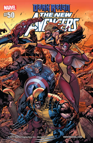 New Avengers #50 - Dark Reign - Marvel Comics - 2005