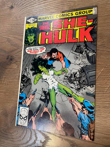 She-Hulk #11 - Marvel Comics - 1980 - Back Issue