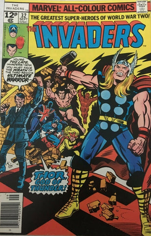 Invaders #32 - Marvel Comics - 1978 - Pence Copy