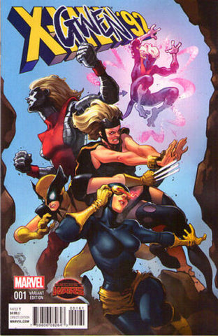 X-Men ‘92 #1 - Marvel Comics - 2015 - Secret Wars Spider-Gwen Variant