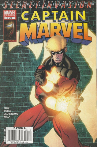 Captain Marvel #5 (of 5) - Marvel Comics - 2008