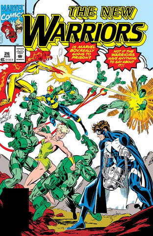 New Warriors #26 - Marvel Comics - 1992
