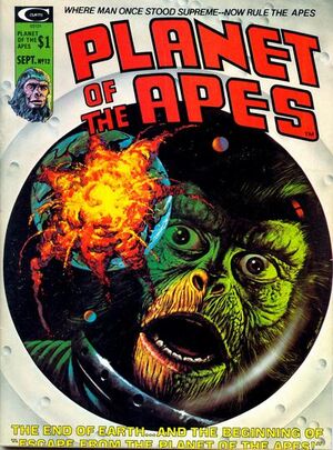 Planet of the Apes Magazine #12 -Marvel - 1974