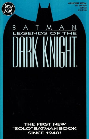Legends of the Dark Knight #1 - DC - 1989 - Special - Blue
