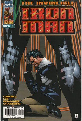 Iron Man #5 - Marvel Comics - 1997