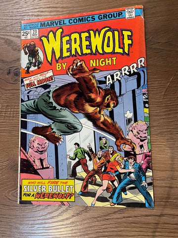 Werewolf by Night #23 - Marvel Comics - 1974