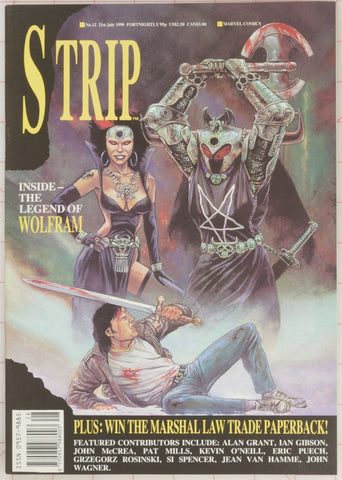 Strip Magazine #12 - Marvel Comics - 1990