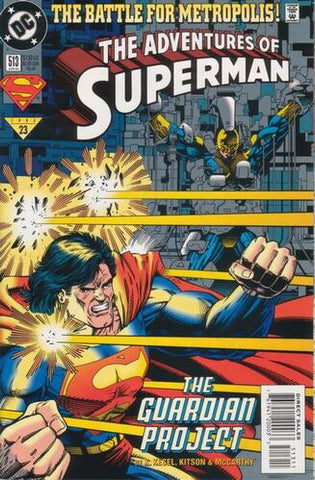 Adventures Of Superman #513 - DC Comics - 1994