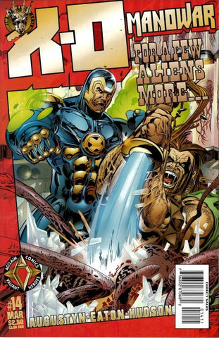 X-O Manowar #14 - Acclaim Comics - 1998