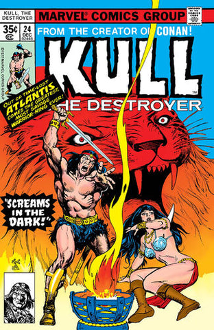 Kull The Destroyer #24 - Marvel Comics - 1977