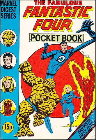 Fantastic Four Pocket Book #10 - Marvel Digest Series - 1980